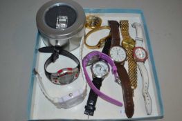 Mixed lot of modern wrist watches