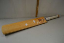 Vintage cricket bat marked 'Surrey County Cricket Club'