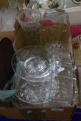 Selection of assorted glass ware