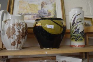 Mixed Lot: Modern Japanese vase, wash jug and a jardiniere
