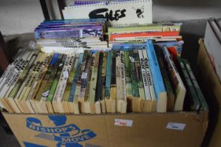 Quantity of assorted Giles cartoon books and calendars