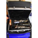 Cased Chinese clarinet