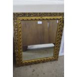 Modern gilt framed mirror