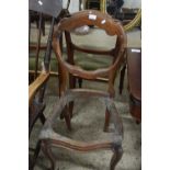 Victorian dining chair frame