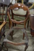 Victorian dining chair frame