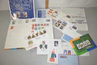 Royal Mail stamp album together with various first day covers and presentation issues