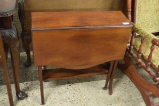 Waring & Gillows mahogany drop leaf Sutherland style table