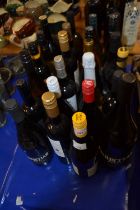 A quantity of mixed red and white wines and liqueurs, (24)