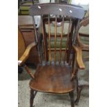 Victorian stick back Windsor kitchen chair