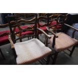 Pair of carver chairs