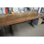 Refectory type table