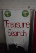 Norfolk Search and Rescue advertising board for Treasure Search