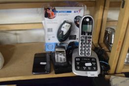 Various telephone items