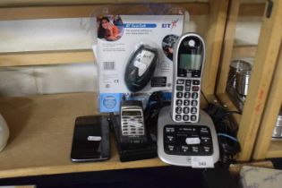 Various telephone items