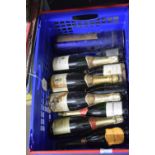 Ten bottles of sparkling wine and champagne, (10)