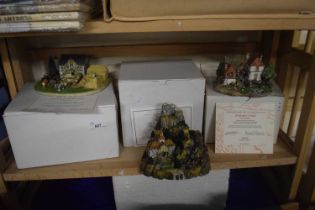 Three boxed Danbury Mint modern diarama figures