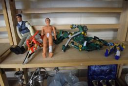 Mixed Lot: Vintage Action Man figures and others