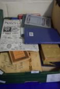 Box containing a quantity of various Nelson interest books and pamphlets