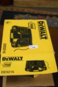 Boxed Dewalt battery charger