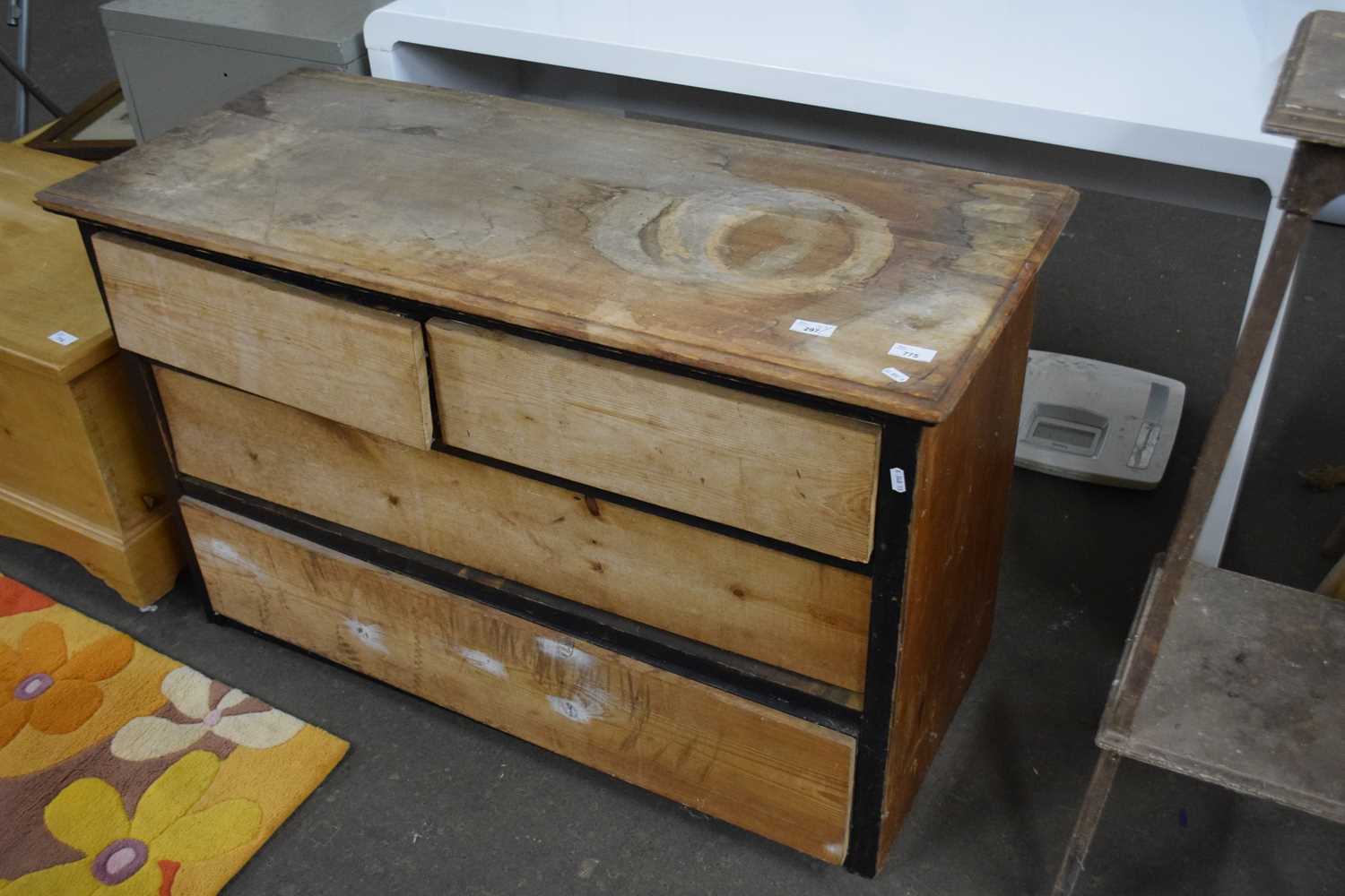 Vintage wooden drawer unit