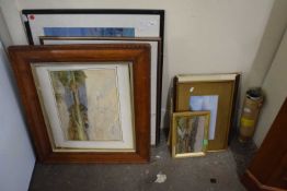 Quantity of assorted framed pictures (a/f)