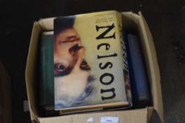 Box containing quantity of various Nelson interest books