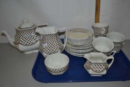 Quantity of Adams tea wares