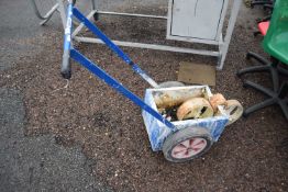 Vintage white line marker