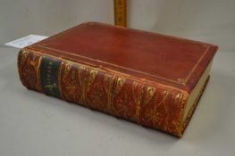 The Plays and Poems of William Shakespeare edited by Thomas Keightley, leather bound