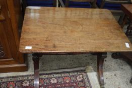 Victorian mahogany side table