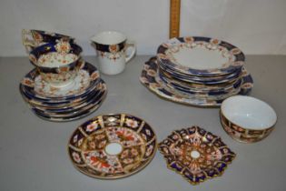 Quantity of mixed tea wares to include Royal Crown Derby