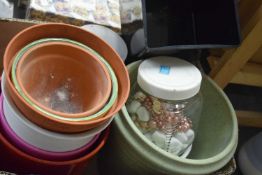 Quantity of assorted plant pot and florestry supplies