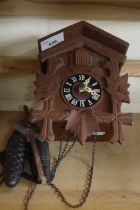 A small modern cuckoo clock