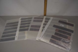 A collection of photographic negatives, motorcycle images, circa 1970's