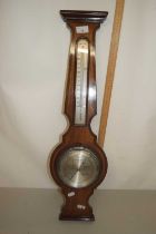 Early 20th Century combination barometer and thermometer