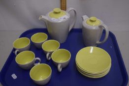 Quantity of Poole pottery coffee wares