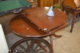 Reproduction twin pedestal dining table
