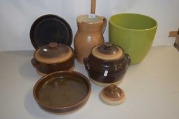 Mixed Lot: St Neots Pottery table wares, further jardiniere and jug