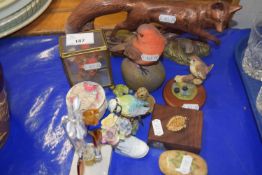 Mixed Lot: Various assorted bird, animal and other ornaments