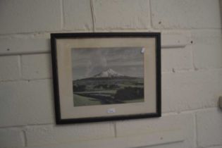 New Zealand Interest - A coloured photographic print Eltham, indistinctly signed in pencil, framed