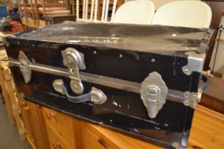 A metal trunk