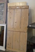 Four wooden doors