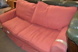 A three seater sofa