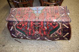 20th Century Middle Eastern wool rug, 150cm long