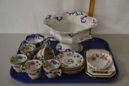 Mixed Lot: Booths Battersea tea wares, a Cauldon tureen and other assorted ceramics