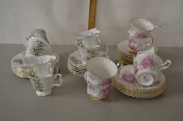 Quantity of Richmond tea wares together with a quantity of Royal Standard tea wares