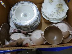 Mixed Lot: Ceramics to include Royal Doulton Cotswold, Poole Pottery soup dishes and other ceramics