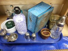 Mixed Lot: Sugar casters, picnic wares, small dishes etc