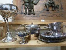 Mixed Lot: EPNS and white metal wares
