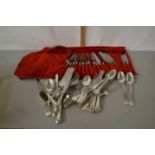 Quantity of various silver plated cutlery